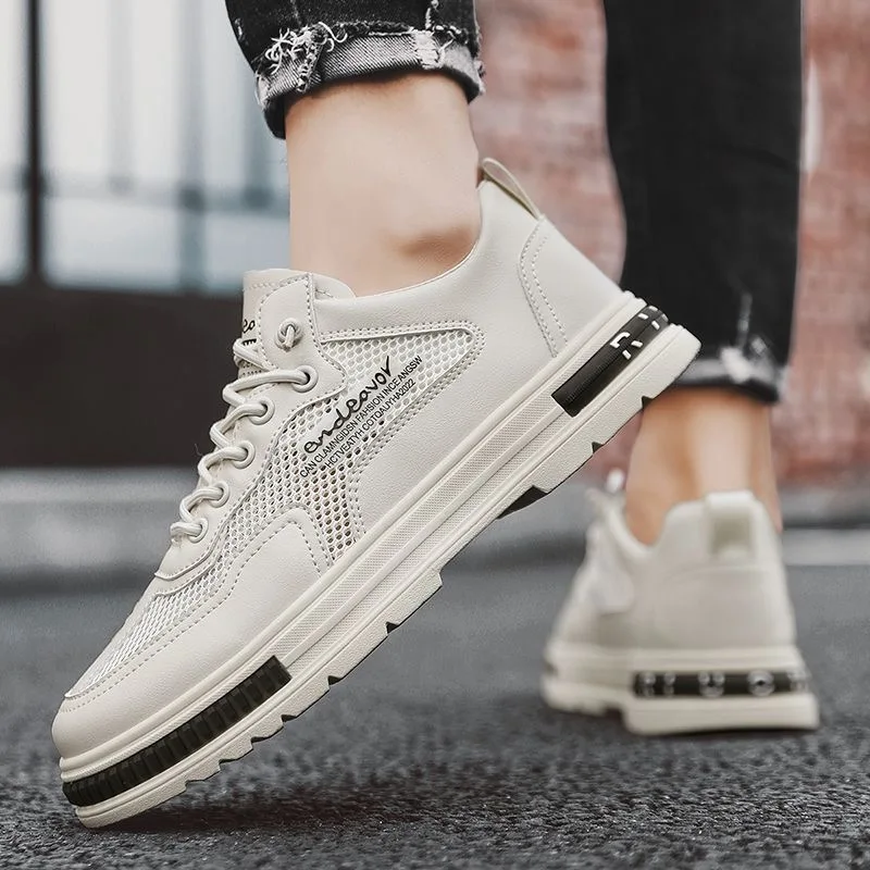 Men's Summer Breathable Mesh Shoes Lightweight Casual Sports Kitchen Anti-slip Work Safety Trendy Footwear Flat Heel round Toe
Men's Summer Breathable Mesh Shoes Lightweight Casual Sports Kitchen Anti-slip Work Safety Trendy Footwear Flat Heel round Toe