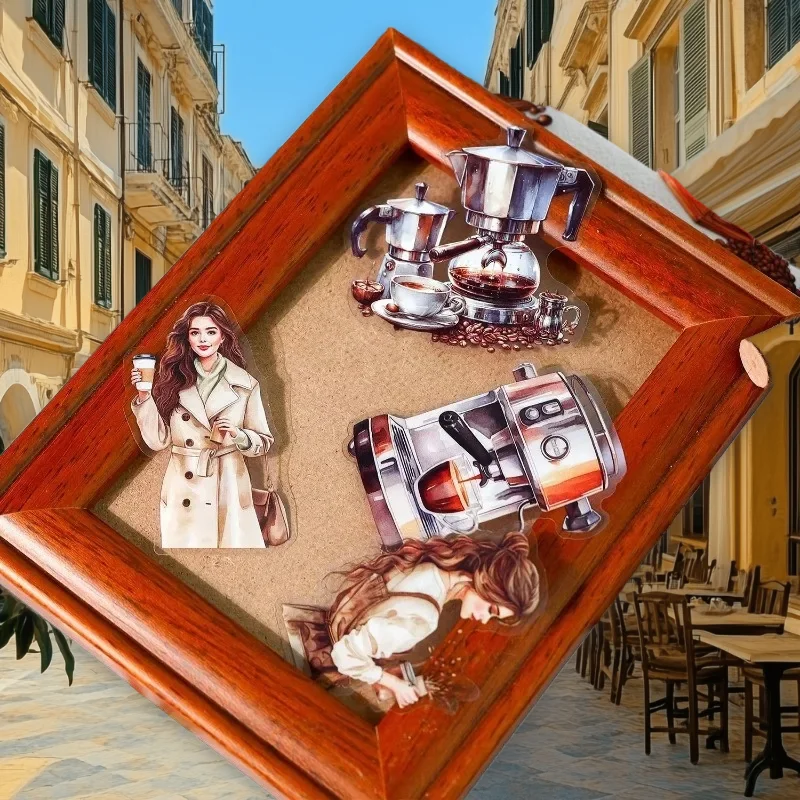 1pack/3pack Coffee Lifestyle PET Sticker Pack 6 Designs 20Pcs for Journal Scenery Decor 150*91mm
1pack/3pack Coffee Lifestyle PET Sticker Pack 6 Designs 20Pcs for Journal Scenery Decor 150*91mm