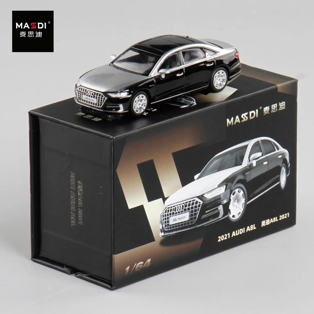 New Masdi 1/64 2021 Audi A8l Black Silvery R8 Sports Car Alloy Car Miniature Diecast Ornament Collection Model Boy Birthday Gift
New Masdi 1/64 2021 Audi A8l Black Silvery R8 Sports Car Alloy Car Miniature Diecast Ornament Collection Model Boy Birthday Gift