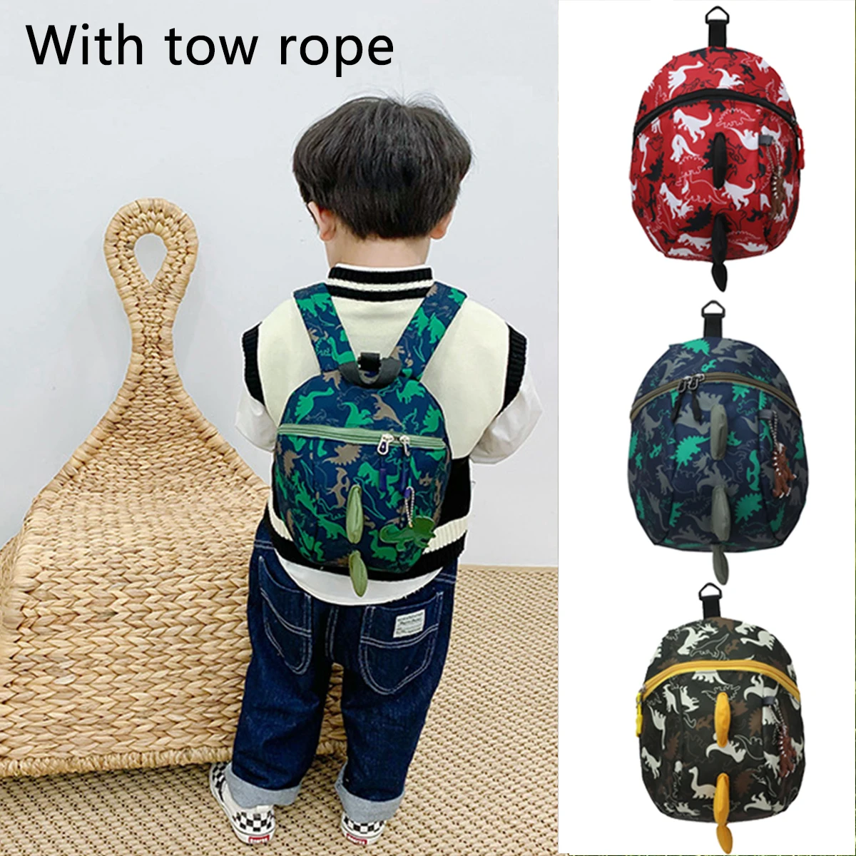 Cute Dinosaur Baby Safety Harness Backpack Toddler Anti-lost Bag Children comfortable Schoolbag toddler anti lost wrist link
Cute Dinosaur Baby Safety Harness Backpack Toddler Anti-lost Bag Children comfortable Schoolbag toddler anti lost wrist link