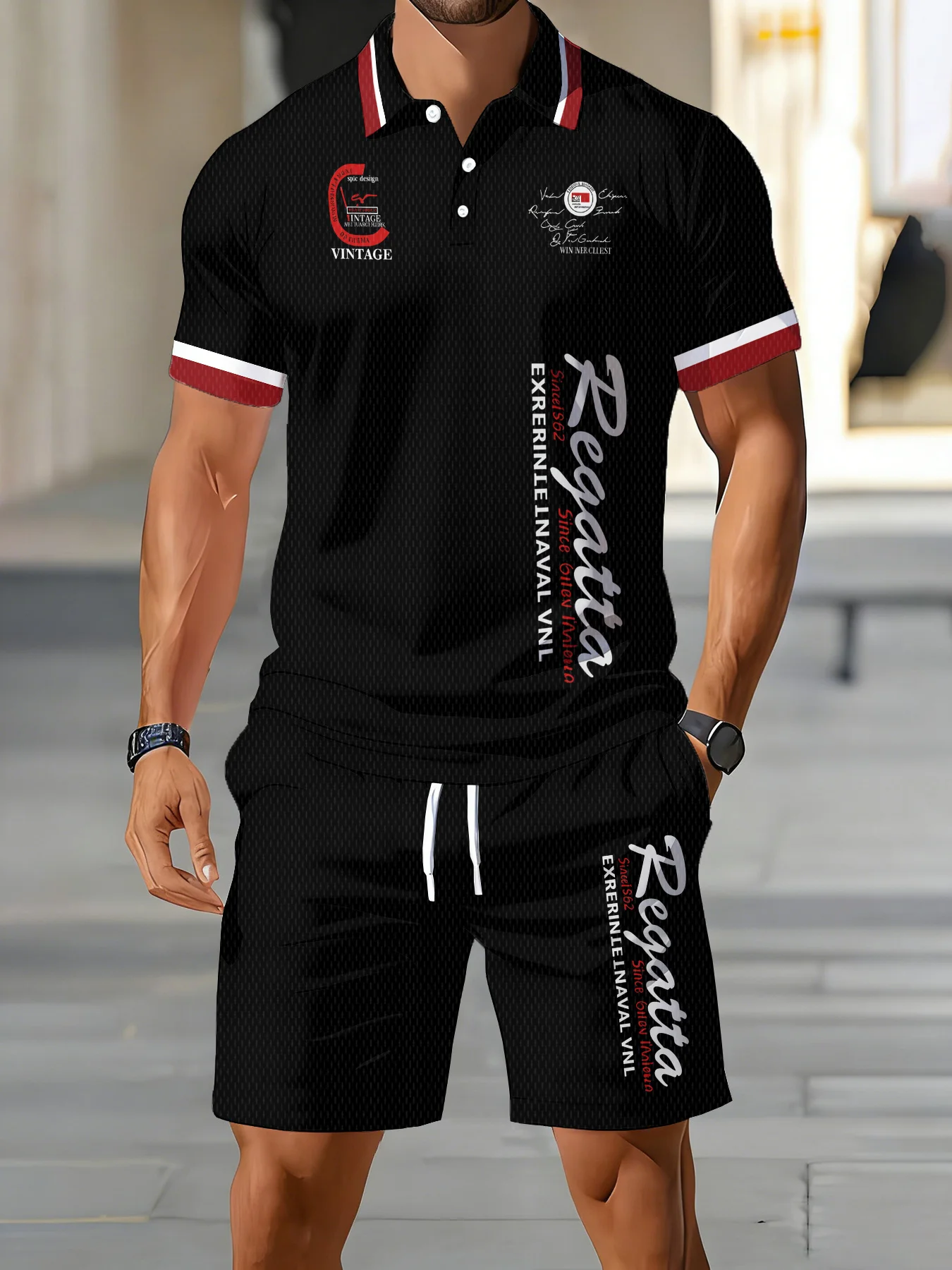 2026 Summer Men's Polo Shirt Set - 3D Printed Design Breathable Lightweight Comfortable Casual Outdoor Men's Clothing
2026 Summer Men's Polo Shirt Set - 3D Printed Design Breathable Lightweight Comfortable Casual Outdoor Men's Clothing