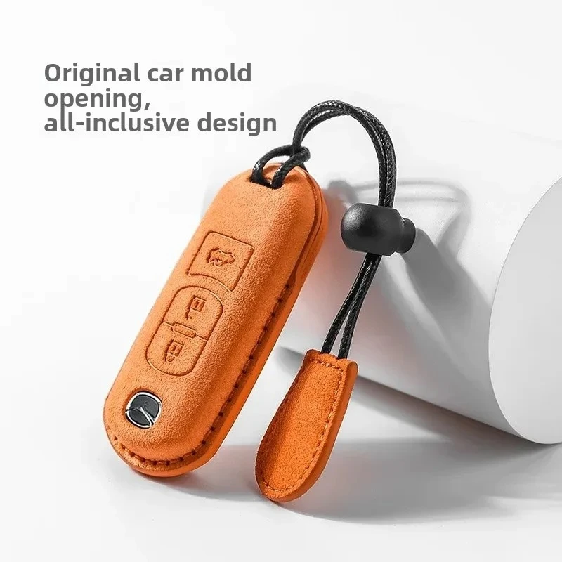 Mazda Car Key Cover Premium Leather Flip Key Case Compatible With Mazda 3 4 5 Models Auto Accessories Shell Buckle Bag
Mazda Car Key Cover Premium Leather Flip Key Case Compatible With Mazda 3 4 5 Models Auto Accessories Shell Buckle Bag