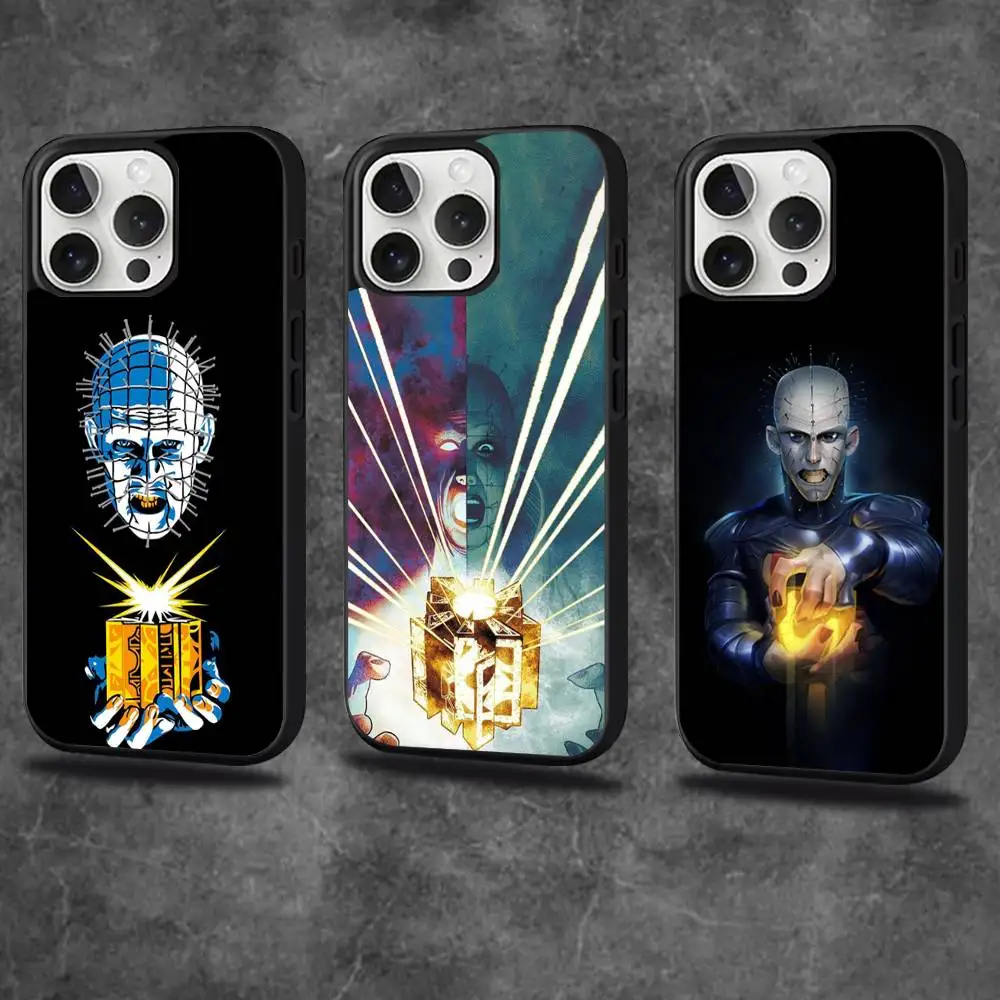 P-Pinhead H-Hellraiser Phone Case For iPhone 16,15,14,13,12,11,Pro,Max,Plus,Mini,SE4,E Magnetic Magsafe Wireless Charging
P-Pinhead H-Hellraiser Phone Case For iPhone 16,15,14,13,12,11,Pro,Max,Plus,Mini,SE4,E Magnetic Magsafe Wireless Charging