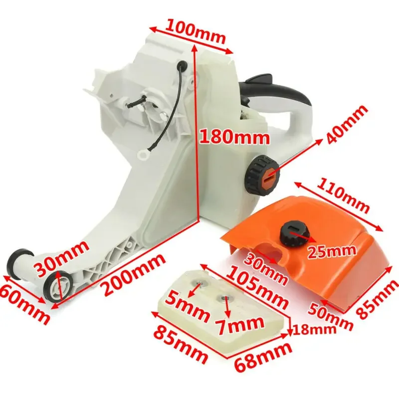 6pcs Rear Handle Assembly Kit Oil Air Cap Tube Filters Cover For Stihl 038 038AV MS380 Chainsaw Replacement Parts
6pcs Rear Handle Assembly Kit Oil Air Cap Tube Filters Cover For Stihl 038 038AV MS380 Chainsaw Replacement Parts