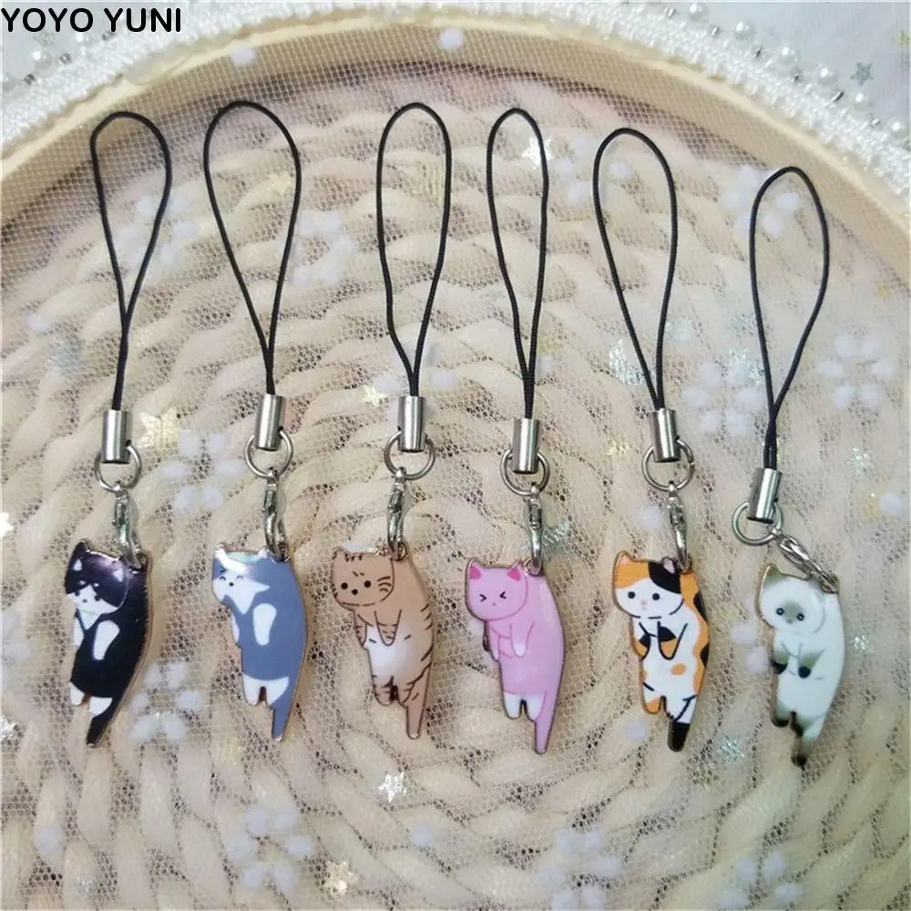 Kawaii Cute Metal Keychains Bag Charms Case Strap Decor Cat Phone Strap Phone Lanyards Phone Hanging Charms Mobile Phone Strap
Kawaii Cute Metal Keychains Bag Charms Case Strap Decor Cat Phone Strap Phone Lanyards Phone Hanging Charms Mobile Phone Strap