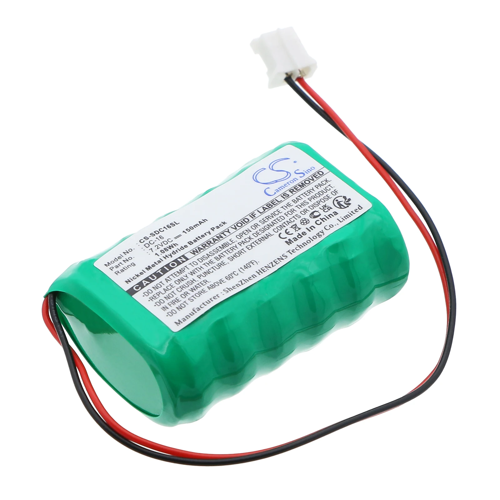 Cameron Sino 150mAh Dog Collar Battery DC-16 for Field FT-100, Trainer SD-400S, For SportDog 650-059
Cameron Sino 150mAh Dog Collar Battery DC-16 for Field FT-100, Trainer SD-400S, For SportDog 650-059