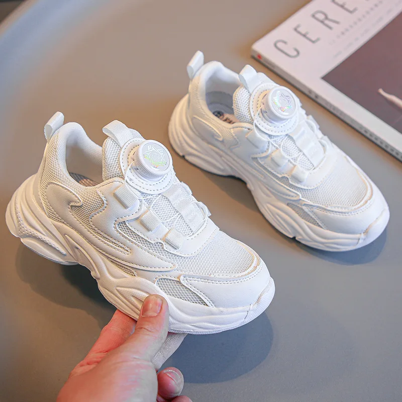 Kid Casual Shoes Comfort Fashion Flat Walking Bear Light Boy Shoes Rotating Button Autumn Breathable White Girl Mesh Sports
Kid Casual Shoes Comfort Fashion Flat Walking Bear Light Boy Shoes Rotating Button Autumn Breathable White Girl Mesh Sports