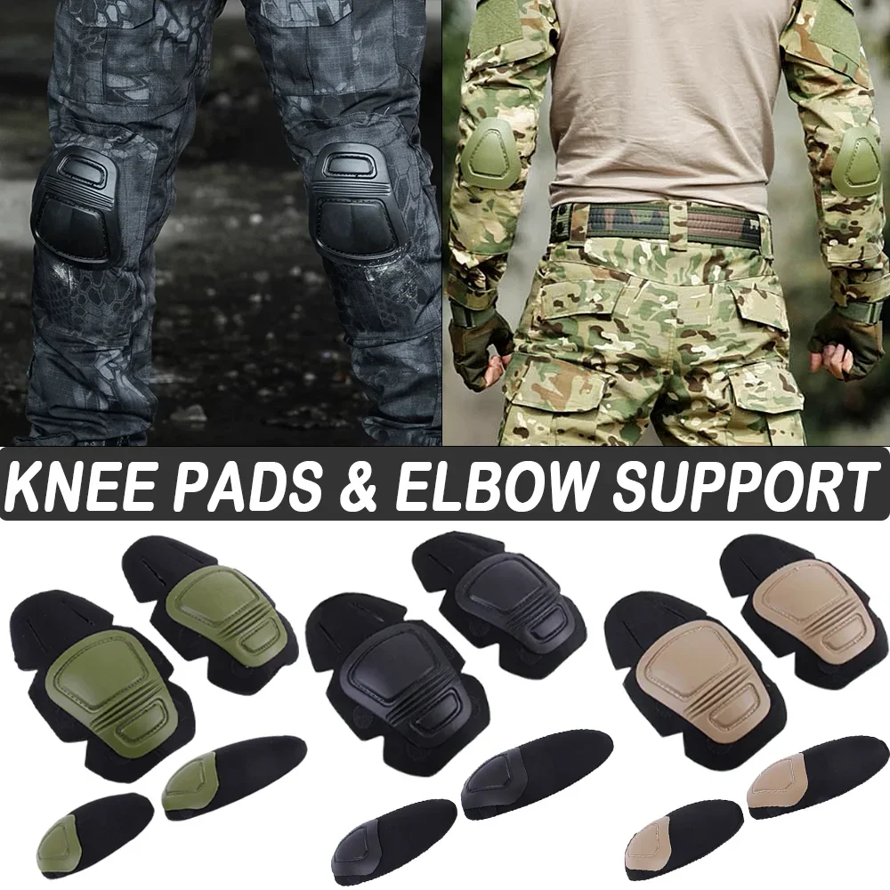 1Pair Tactical Gear Plug-in Kneepad Elbow Guard EVA Camouflage Clothing Knee Protection Outdoor Hunting Soft Elbow Support
1Pair Tactical Gear Plug-in Kneepad Elbow Guard EVA Camouflage Clothing Knee Protection Outdoor Hunting Soft Elbow Support