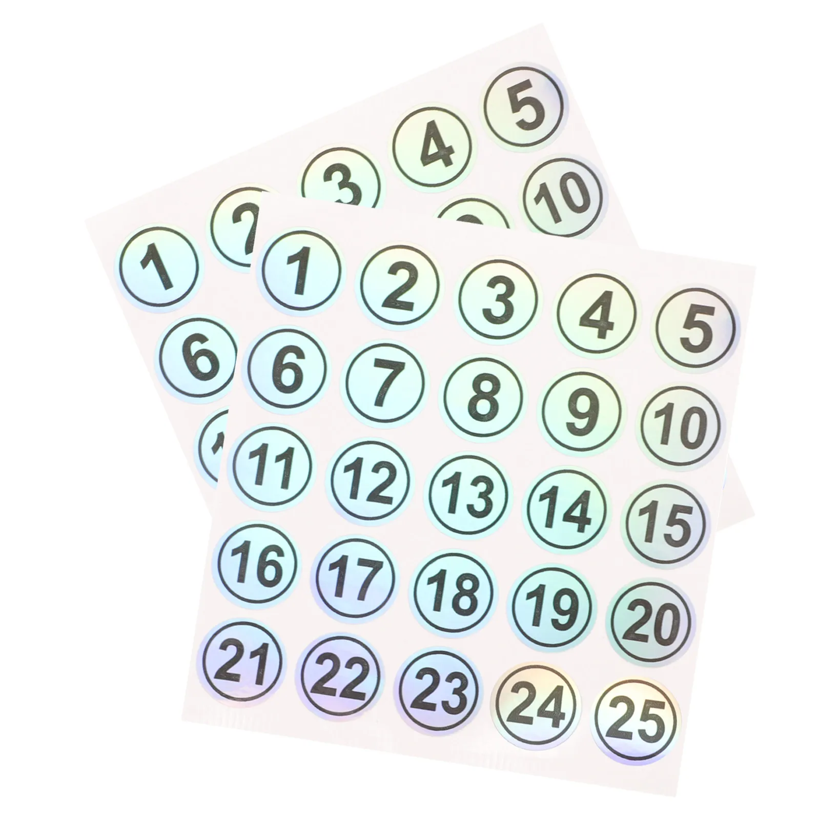 2 Sheets Round Digital Number Sticker Multi Use Adhesive Number Labels for Office Classroom Storage Classification
2 Sheets Round Digital Number Sticker Multi Use Adhesive Number Labels for Office Classroom Storage Classification