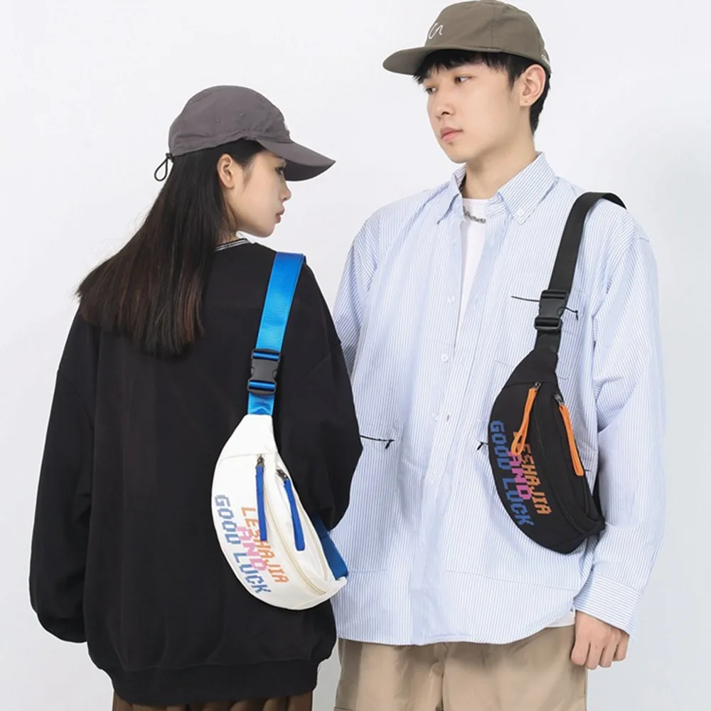 Simple Large Capacity Sports Chest Bag Color Contrast Waterproof Crossbody Dumpling Bag Phone Pouch Nylon Male Waist Bag Boys
Simple Large Capacity Sports Chest Bag Color Contrast Waterproof Crossbody Dumpling Bag Phone Pouch Nylon Male Waist Bag Boys