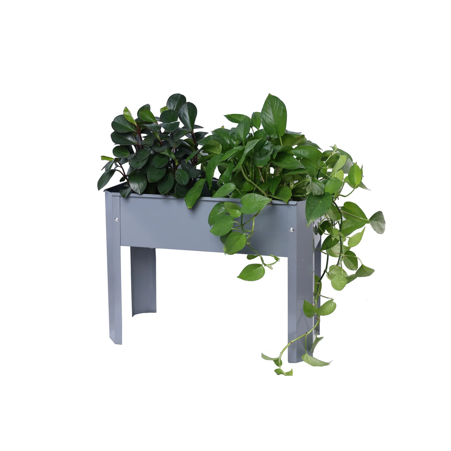 Metal Elevated Garden Bed Outdoor Flowerpot Box for Backyard and Terrace, Large Grey Flowerpot for Vegetable and Flower - Pack o
Metal Elevated Garden Bed Outdoor Flowerpot Box for Backyard and Terrace, Large Grey Flowerpot for Vegetable and Flower - Pack o