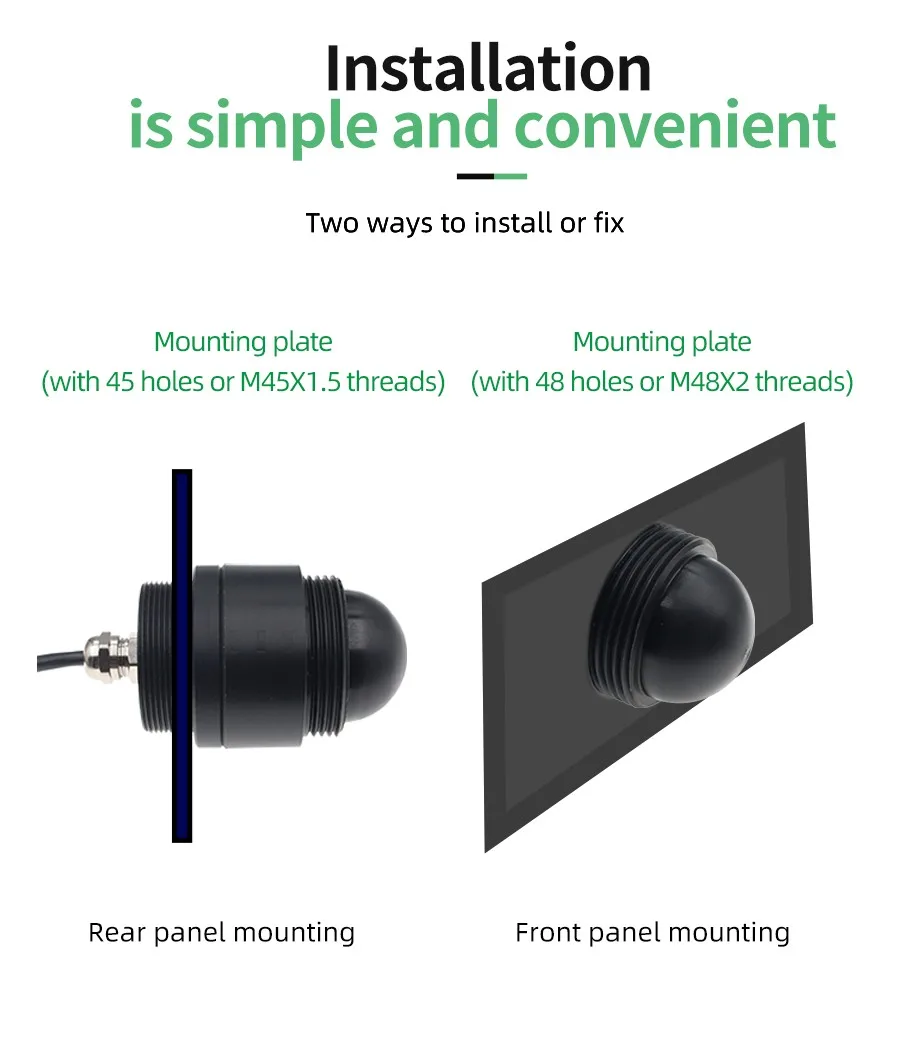 Radar Level Sensor Touch Screen Level Meter Recording Screen 80G Millimeter Wave Non-contact Water Level Display
Radar Level Sensor Touch Screen Level Meter Recording Screen 80G Millimeter Wave Non-contact Water Level Display