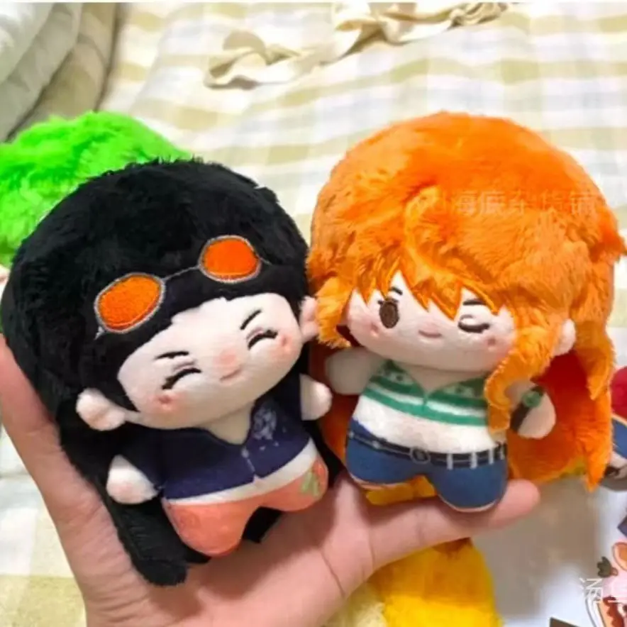 10cm One Piece anime peripheral Nami Nico Robin cute cotton doll plush toy, gift for friends
10cm One Piece anime peripheral Nami Nico Robin cute cotton doll plush toy, gift for friends
