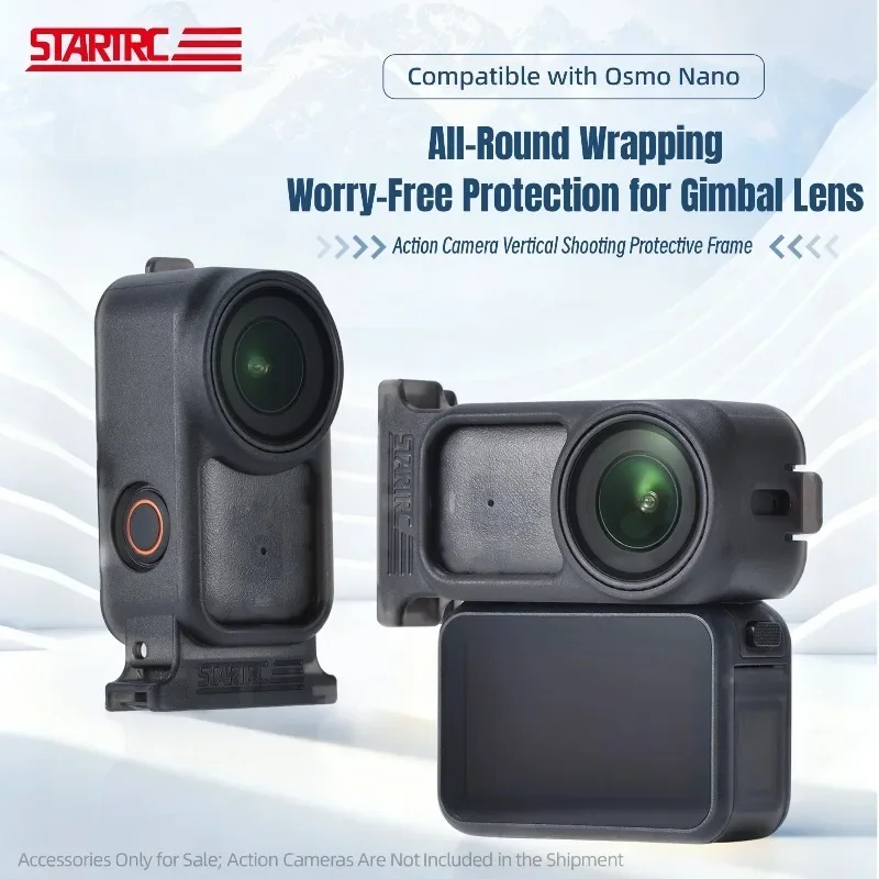 Vertical Protective Case For DJI Osmo Nano Camera Shooting Protective Frame Gimbal Lens Full Protection Mount Bracket
Vertical Protective Case For DJI Osmo Nano Camera Shooting Protective Frame Gimbal Lens Full Protection Mount Bracket
