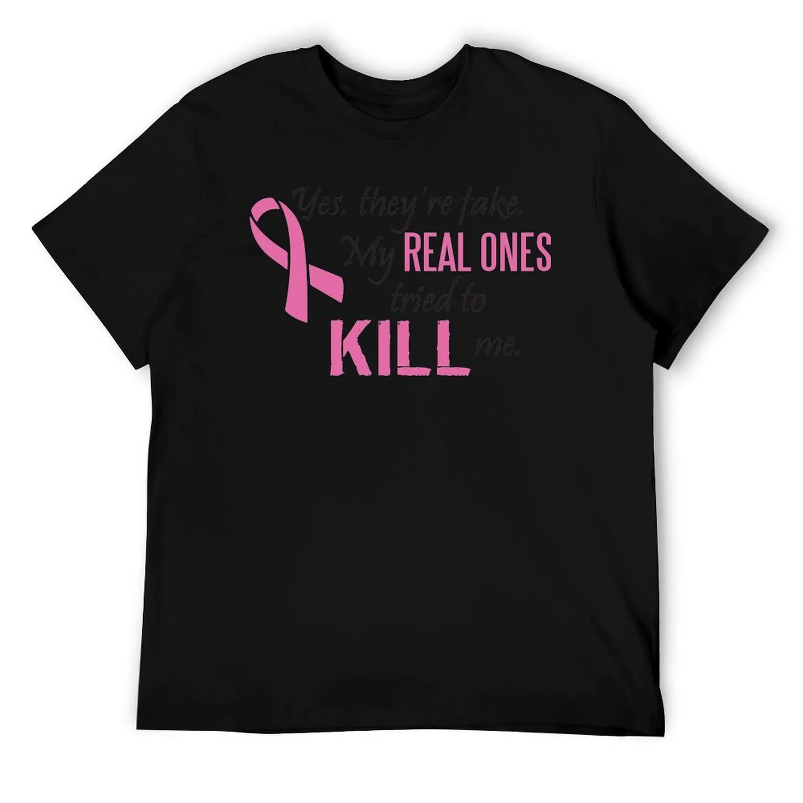 Yes, they're fake. My real ones tried to kill me! T-Shirt man t shirts cotton t shirts with prints T-Shirt
Yes, they're fake. My real ones tried to kill me! T-Shirt man t shirts cotton t shirts with prints T-Shirt