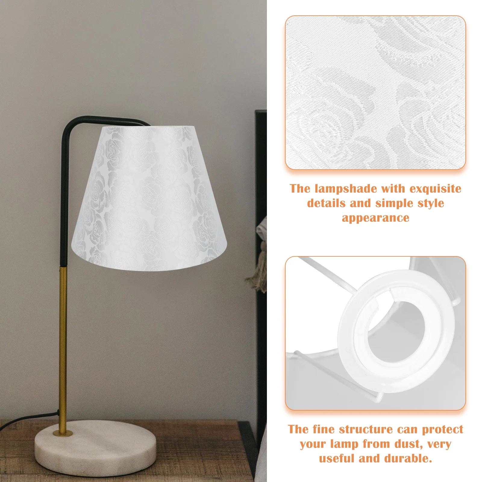 Embroidered Chrysanthemum Jacquard Lampshade Cloth Art Decorative Light Cover for Bedside Study Office Embroidery Lampshade
Embroidered Chrysanthemum Jacquard Lampshade Cloth Art Decorative Light Cover for Bedside Study Office Embroidery Lampshade