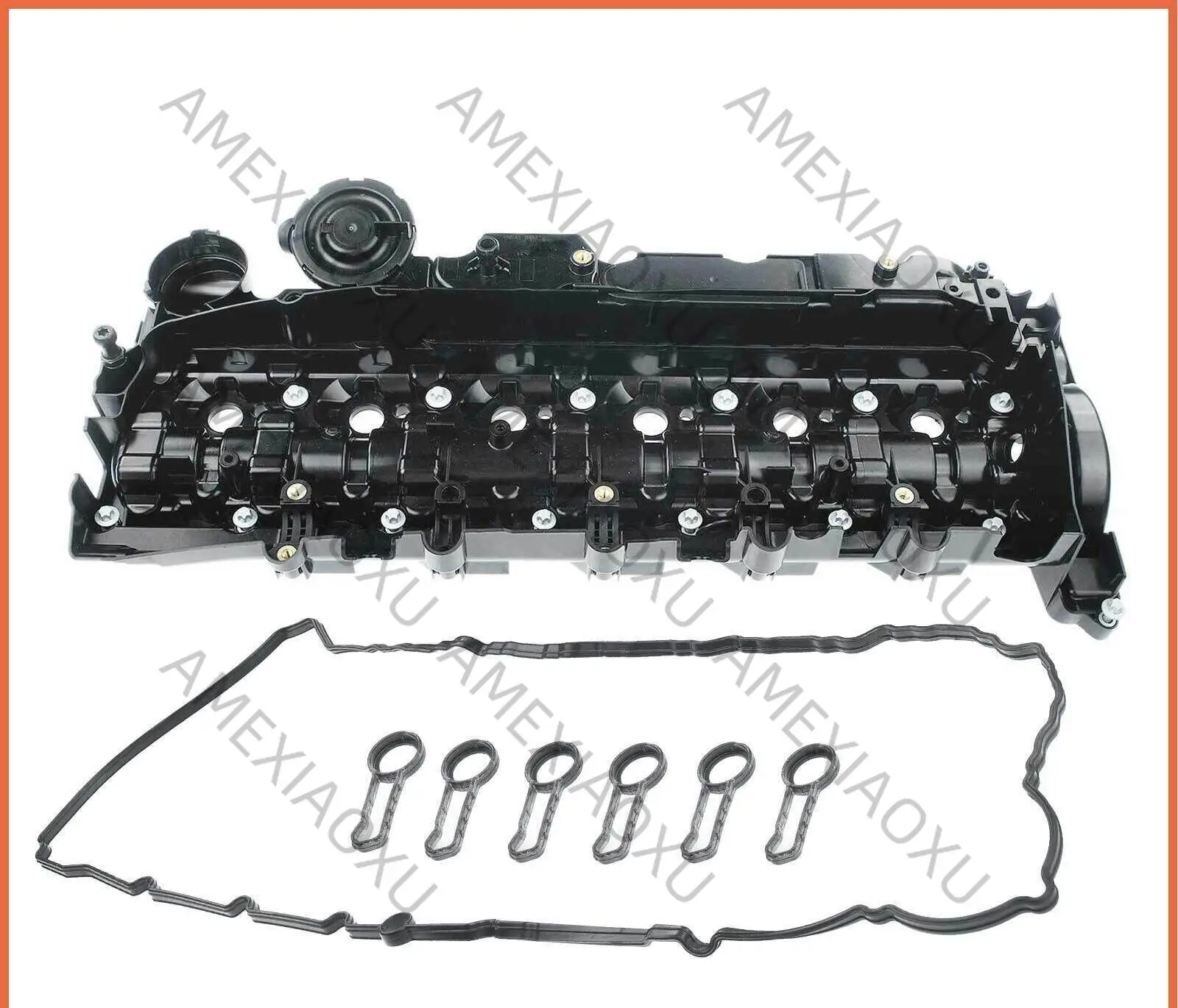 AP03 Engine Cylinder Head Valve Rocker Camshaft Cover for BMW N57 engine 11127823181,11127800309
AP03 Engine Cylinder Head Valve Rocker Camshaft Cover for BMW N57 engine 11127823181,11127800309