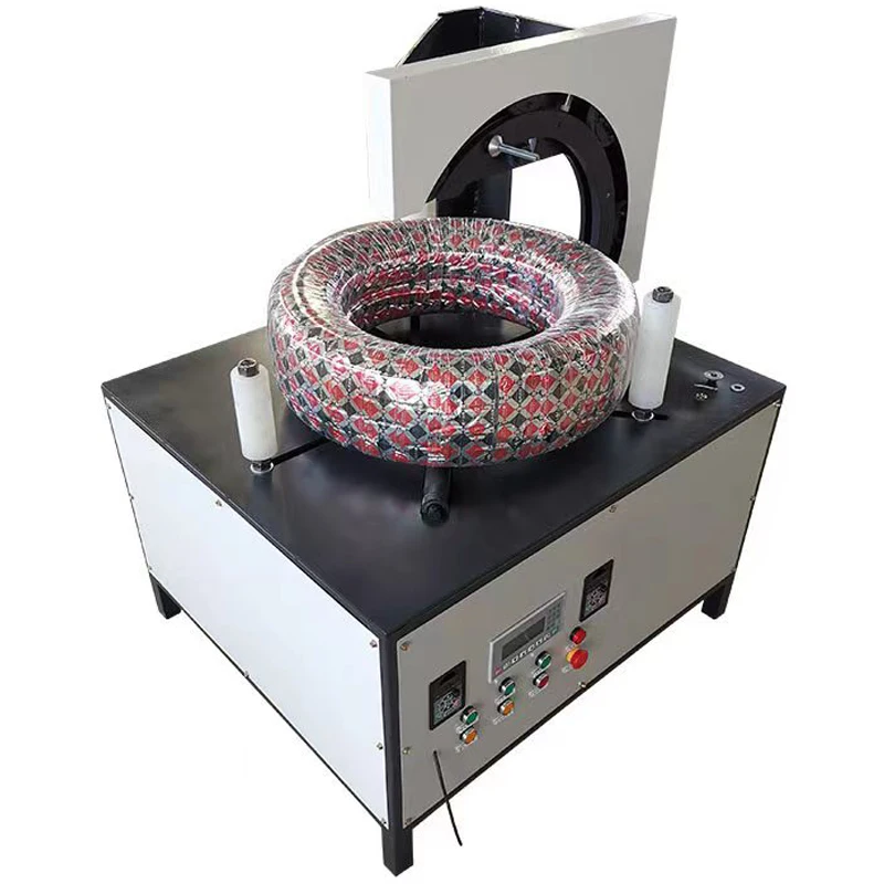 PE/PPR/Pert Pipe Wrapping Machine Plastic Pipe Film Coil Packing Machine SGCR-140
PE/PPR/Pert Pipe Wrapping Machine Plastic Pipe Film Coil Packing Machine SGCR-140