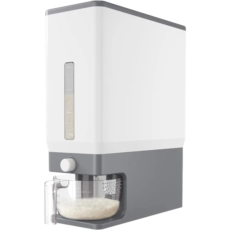 Диспенсер для риса 25 фунтов (11,3 кг), контейнер для хранения риса, герметичный, влагостойкий, с мерным стаканчиком для кухни, кладовой, бытовой
Диспенсер для риса 25 фунтов (11,3 кг), контейнер для хранения риса, герметичный, влагостойкий, с мерным стаканчиком для кухни, кладовой, бытовой