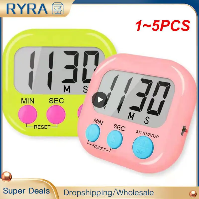 1 ~ 5 шт. счетчик-дисплей будильник ручной электронный обратный отсчет спортивный магнитный цифровой таймер кухня приготовление пищи душ исследование
1 ~ 5 шт. счетчик-дисплей будильник ручной электронный обратный отсчет спортивный магнитный цифровой таймер кухня приготовление пищи душ исследование