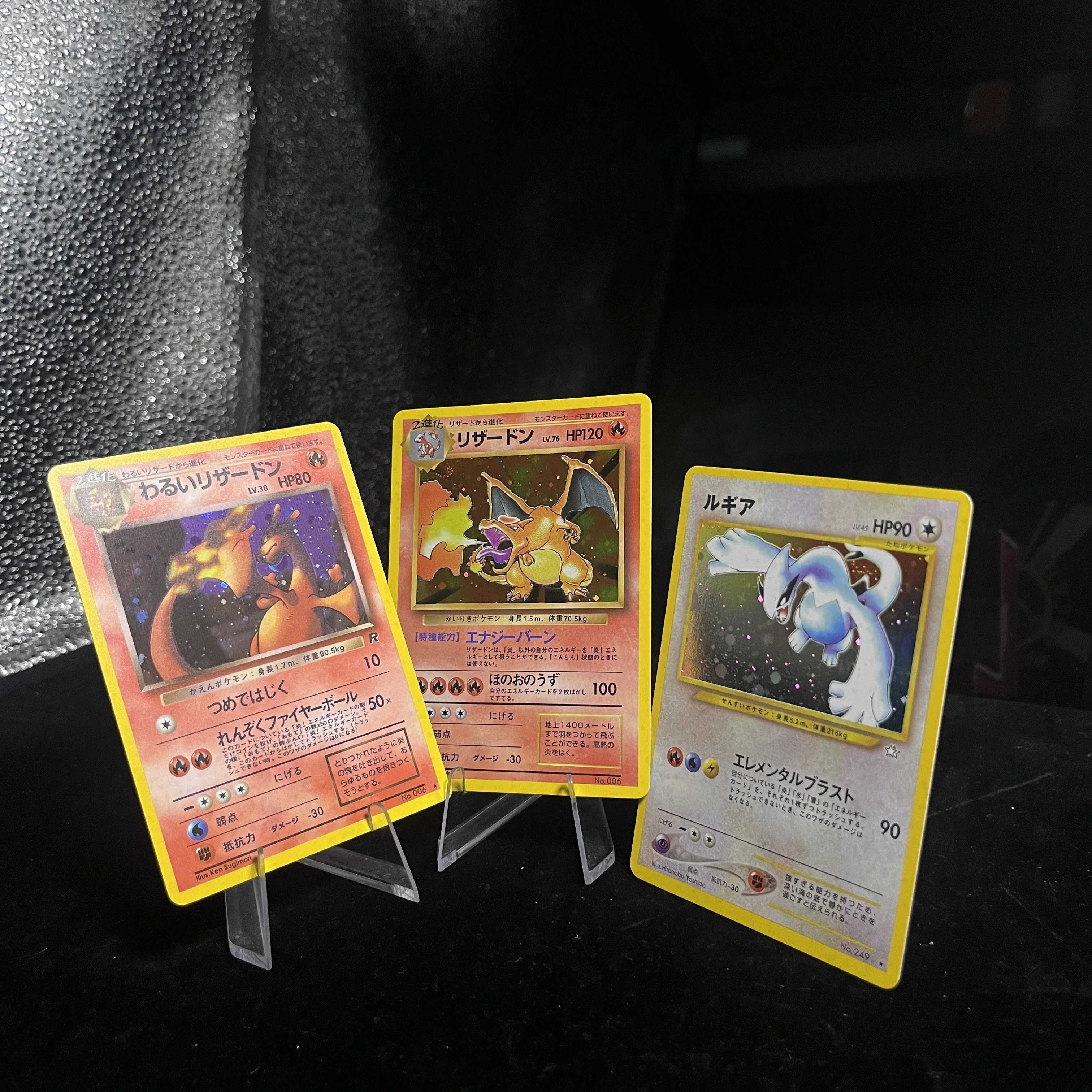 PMK PTCG Vintage Cards Set Japanese Old Back + English EX Holo + Regular TCG Trading Cards Proxy Lot
PMK PTCG Vintage Cards Set Japanese Old Back + English EX Holo + Regular TCG Trading Cards Proxy Lot