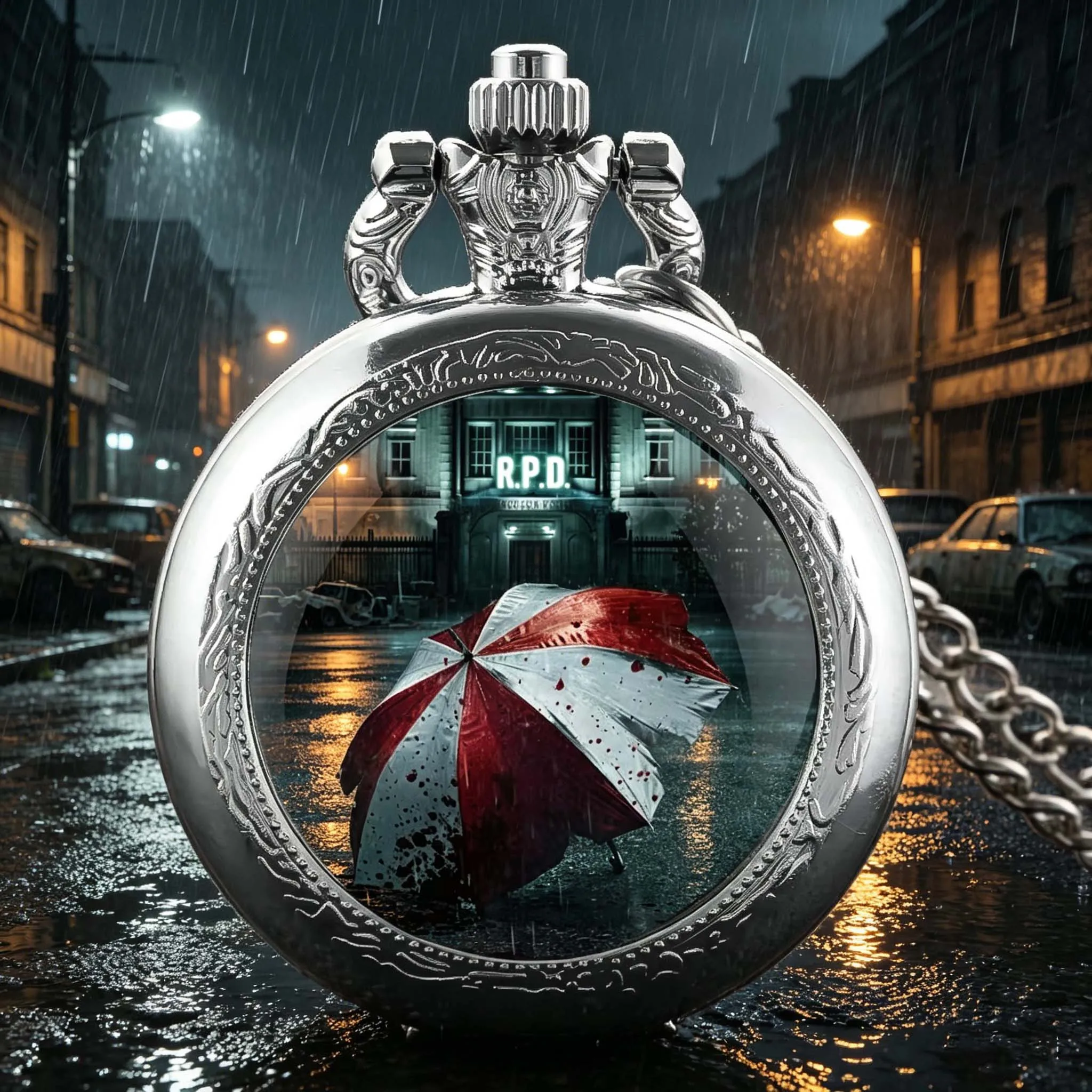 Resident Evil Crisis Vintage Dome Glass Quartz Pocket Watches with Chain Men Women's Necklace Timing Pendant Children's Gifts
Resident Evil Crisis Vintage Dome Glass Quartz Pocket Watches with Chain Men Women's Necklace Timing Pendant Children's Gifts