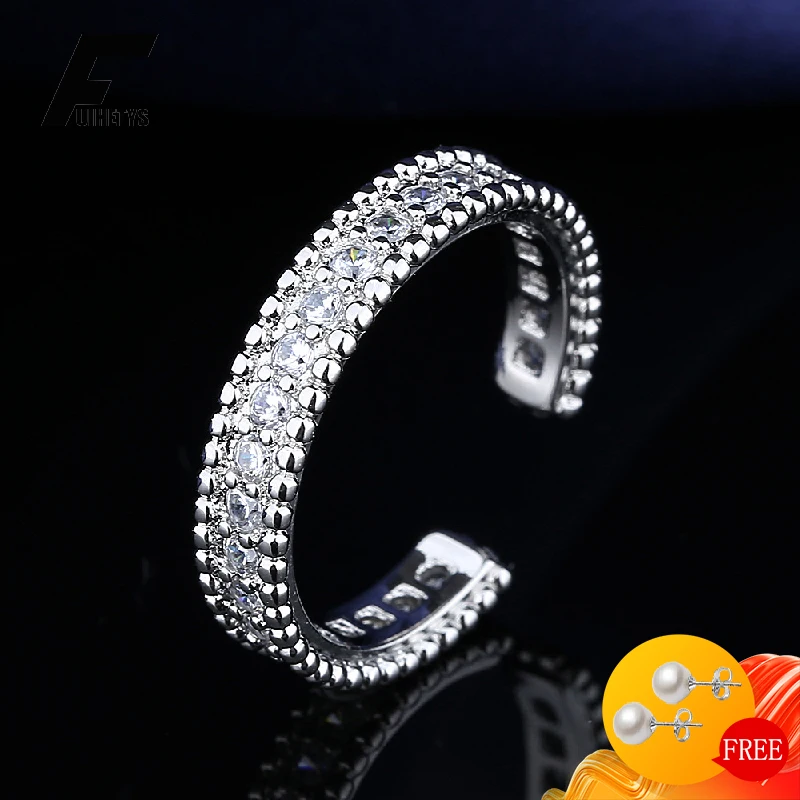 FUIHETYS New Fashion Women Rings 925 Silver Jewelry Accessories with Zircon Gemstone Finger Ring for Wedding Party Promimse Gift
FUIHETYS New Fashion Women Rings 925 Silver Jewelry Accessories with Zircon Gemstone Finger Ring for Wedding Party Promimse Gift