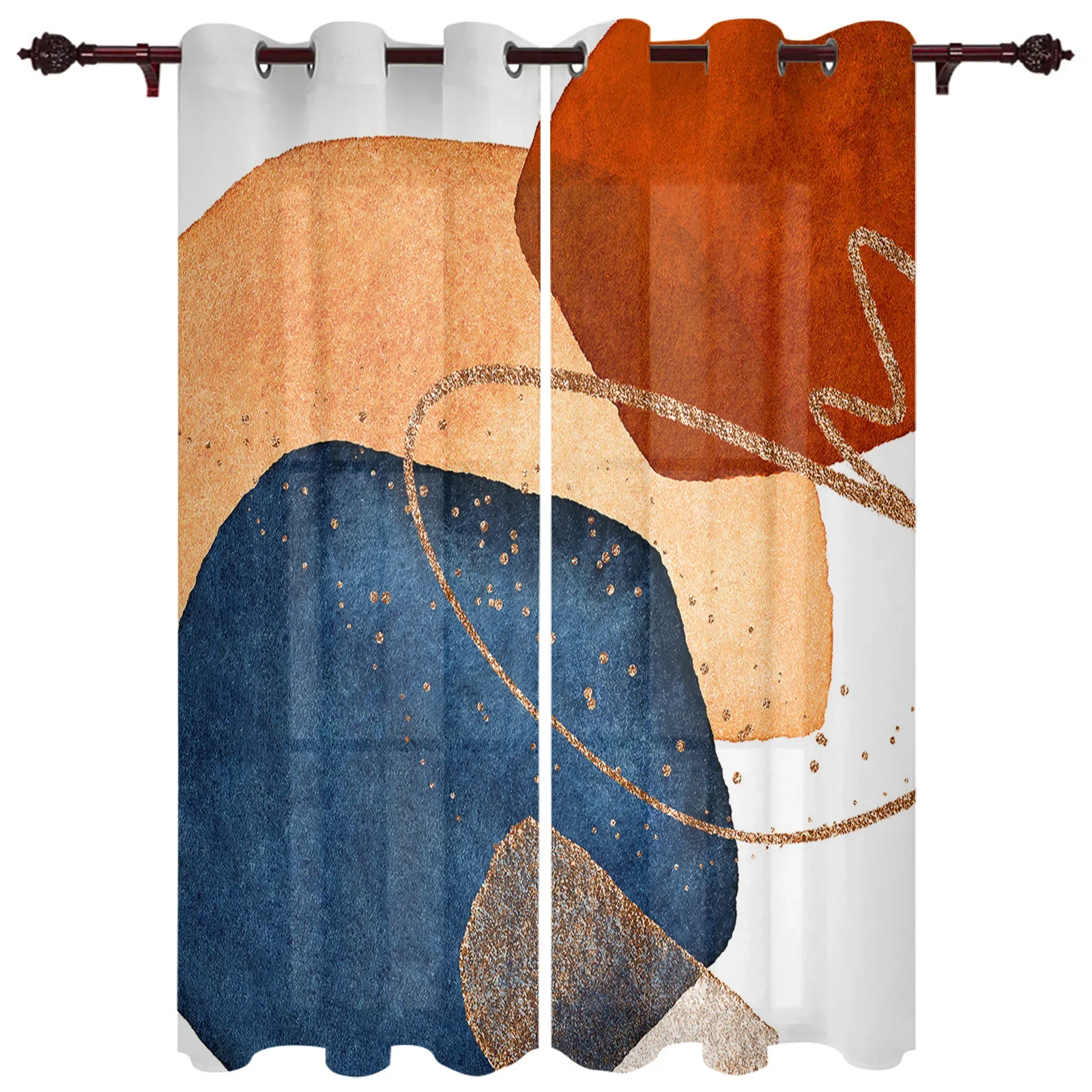 Geometric Abstract Art Modern Window Curtains for Living Room Bedroom Curtain Kitchen Treatment Blinds Drapes
Geometric Abstract Art Modern Window Curtains for Living Room Bedroom Curtain Kitchen Treatment Blinds Drapes