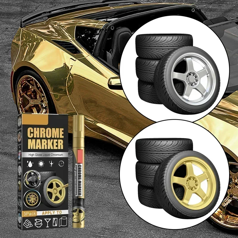 Tire Chrome Marker Pen Paint Pen Car Motorcycles Bike Wheel Tyre Marker Plated Metallic Markers Car Trim Pens Tools Amagi
Tire Chrome Marker Pen Paint Pen Car Motorcycles Bike Wheel Tyre Marker Plated Metallic Markers Car Trim Pens Tools Amagi