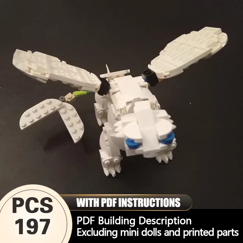 Creators Animal Series Model MOC Building Bricks White Flying Creature Modular Technology Gifts Holiday Assemble Children Toys
Creators Animal Series Model MOC Building Bricks White Flying Creature Modular Technology Gifts Holiday Assemble Children Toys