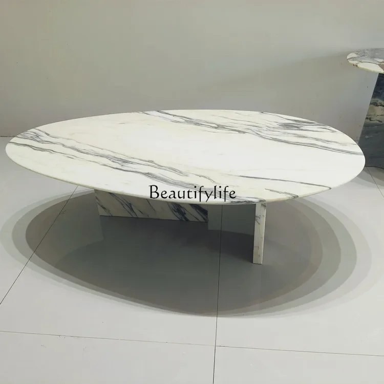 ls 51 Light luxury pure natural marble coffee table
ls 51 Light luxury pure natural marble coffee table