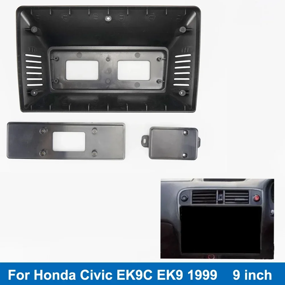9-дюймовая Автомобильная рамка, адаптер Android, аксессуары для панели для Honda Civic EK9C EK9 1999
9-дюймовая Автомобильная рамка, адаптер Android, аксессуары для панели для Honda Civic EK9C EK9 1999