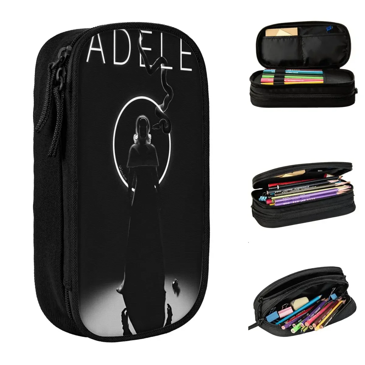 Adele Singer Music Fans Gift Pencil Case Pencilcases Pen Box for Student Big Capacity Bags School Supplies Gift Stationery
Adele Singer Music Fans Gift Pencil Case Pencilcases Pen Box for Student Big Capacity Bags School Supplies Gift Stationery