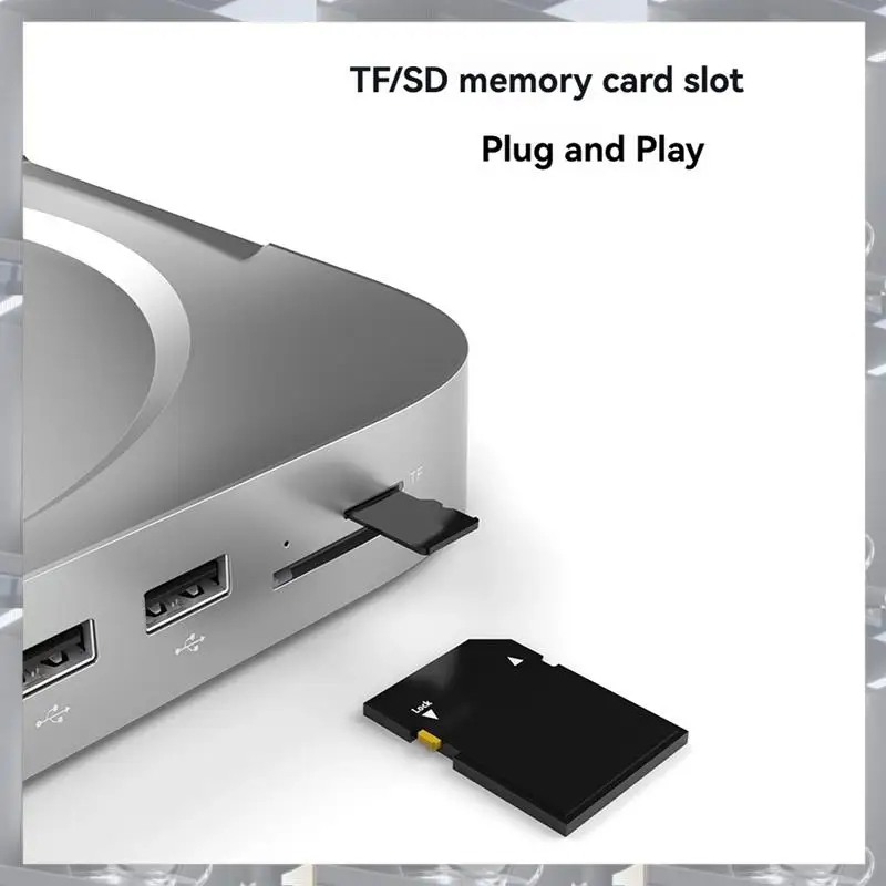Лидер продаж - 12 в 1, док-станция SSD USB C, док-станция HD для жесткого диска с HDD Box, аксессуары для ноутбуков для Mac Mini,
Лидер продаж - 12 в 1, док-станция SSD USB C, док-станция HD для жесткого диска с HDD Box, аксессуары для ноутбуков для Mac Mini,