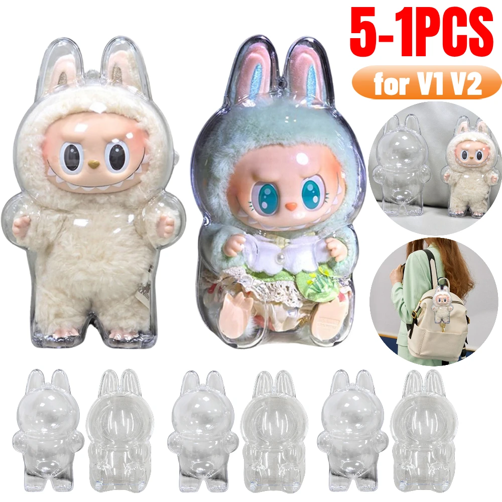 For Labubu Transparent Protective Cover Monster Toy Elf Doll Cover Storage Box Cute Elf Plushie Display Cover for Party Dolls
For Labubu Transparent Protective Cover Monster Toy Elf Doll Cover Storage Box Cute Elf Plushie Display Cover for Party Dolls
