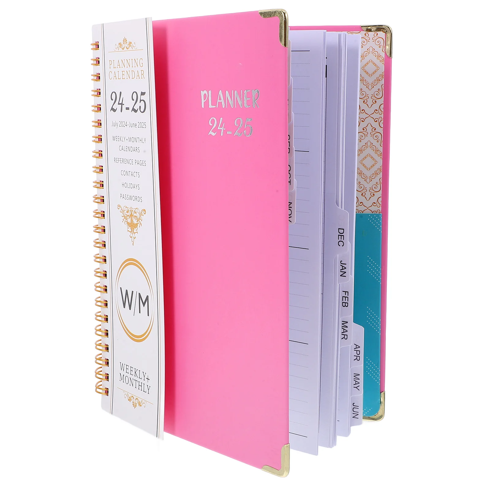 Metal Coil Notepad Notebook for School Multi-function Journal Work Paper Meeting
Metal Coil Notepad Notebook for School Multi-function Journal Work Paper Meeting