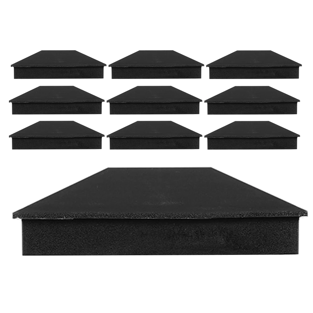12 pcs Plastic Fence Caps Waterproof Pp Post Covers Outdoor Black Decorative Fence Caps Durable Post Protectors For Wood Fences
12 pcs Plastic Fence Caps Waterproof Pp Post Covers Outdoor Black Decorative Fence Caps Durable Post Protectors For Wood Fences
