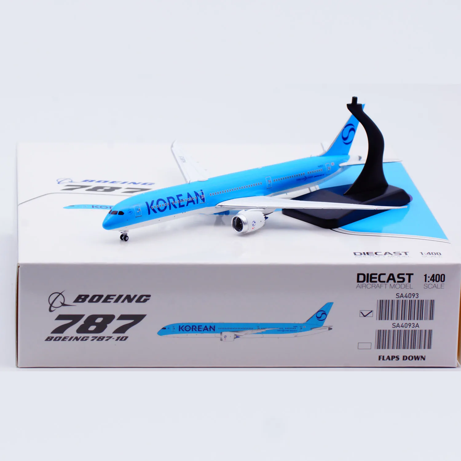 SA4093 Alloy Collectible Plane Gift JC Wings 1:400 Korean Air "SkyTeam" Boeing B787-10 Diecast Aircraft Jet Model HL8515
SA4093 Alloy Collectible Plane Gift JC Wings 1:400 Korean Air "SkyTeam" Boeing B787-10 Diecast Aircraft Jet Model HL8515