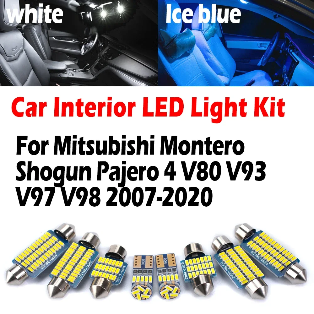 15 шт. Canbus для Mitsubishi Montero Shogun Pajero 4 V80 V93 V97 V98 2007-2018 2019 2020 светодиодный комплект внутреннего освещения для чтения автомобильные лампы
15 шт. Canbus для Mitsubishi Montero Shogun Pajero 4 V80 V93 V97 V98 2007-2018 2019 2020 светодиодный комплект внутреннего освещения для чтения автомобильные лампы