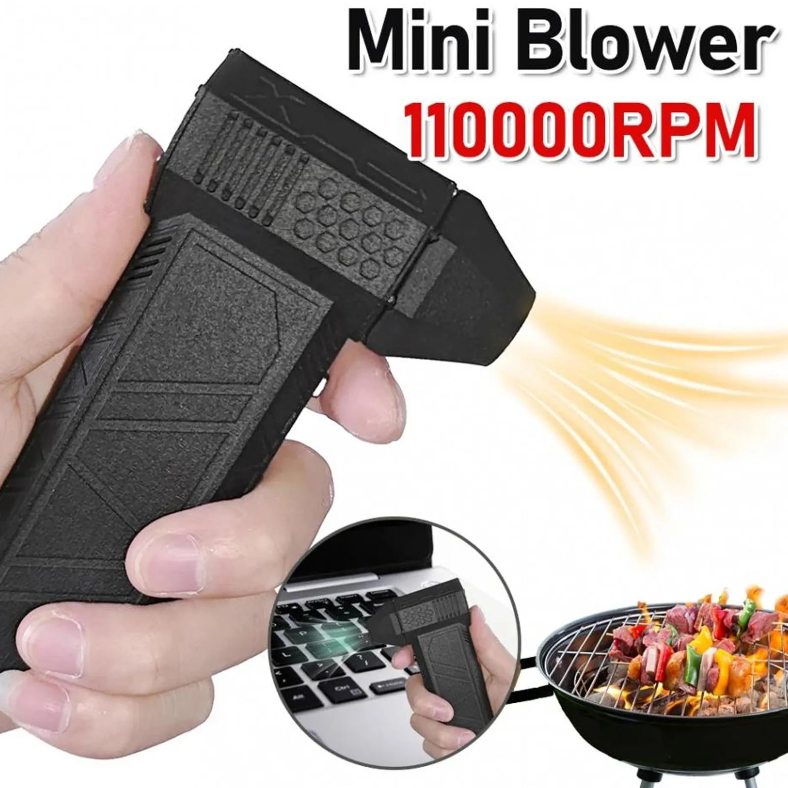 Jet Dry Blower Black 150000 RPM Mini Jet Blower 3000mAh Turbo Powered Blower Fan for Car Computer Keyboard Sofa
Jet Dry Blower Black 150000 RPM Mini Jet Blower 3000mAh Turbo Powered Blower Fan for Car Computer Keyboard Sofa