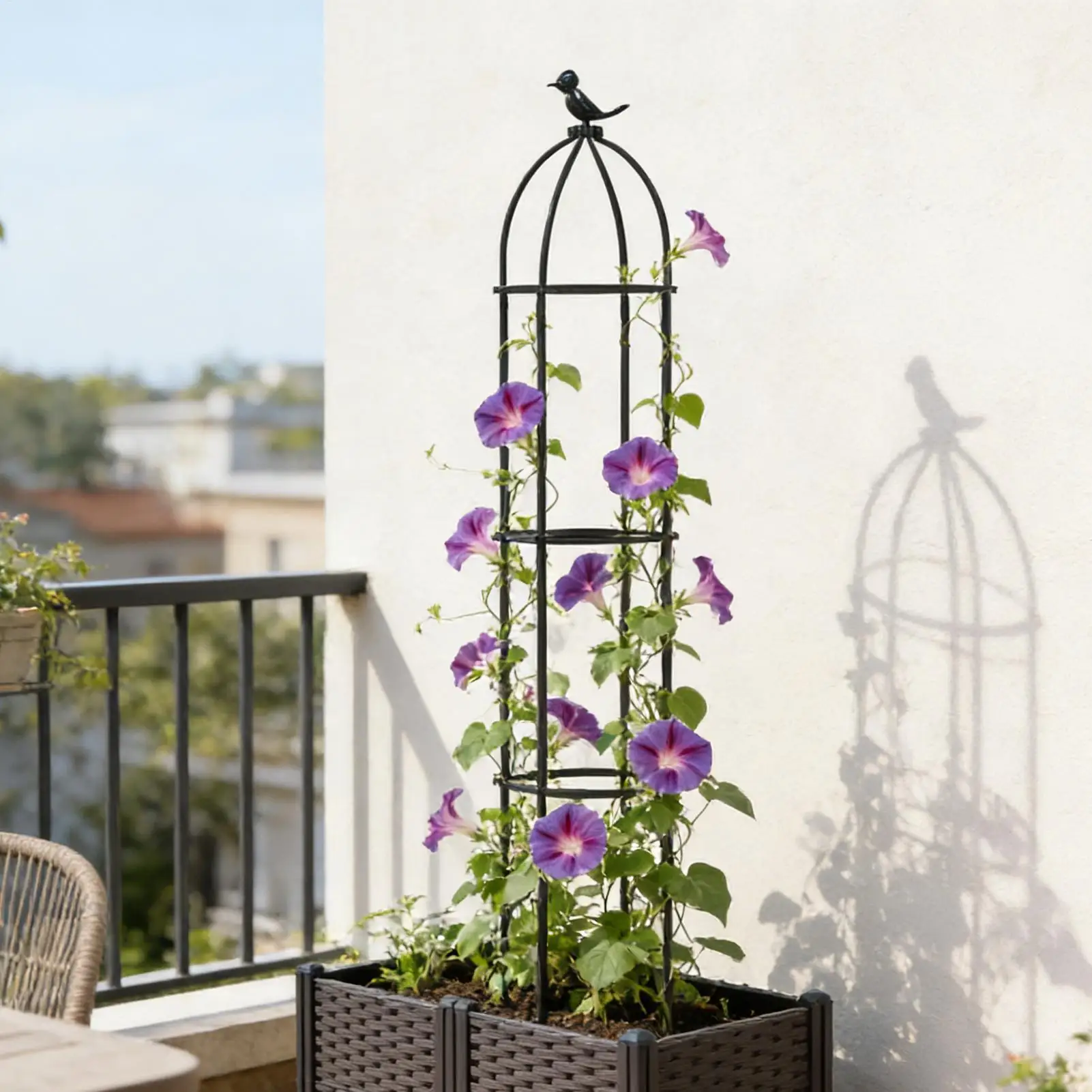 Plant Trellis Outdoor Rustproof Decorative Frame Supports Monstera Plant Support For Outdoor Indoor Rose Clematis Vegetable
Plant Trellis Outdoor Rustproof Decorative Frame Supports Monstera Plant Support For Outdoor Indoor Rose Clematis Vegetable
