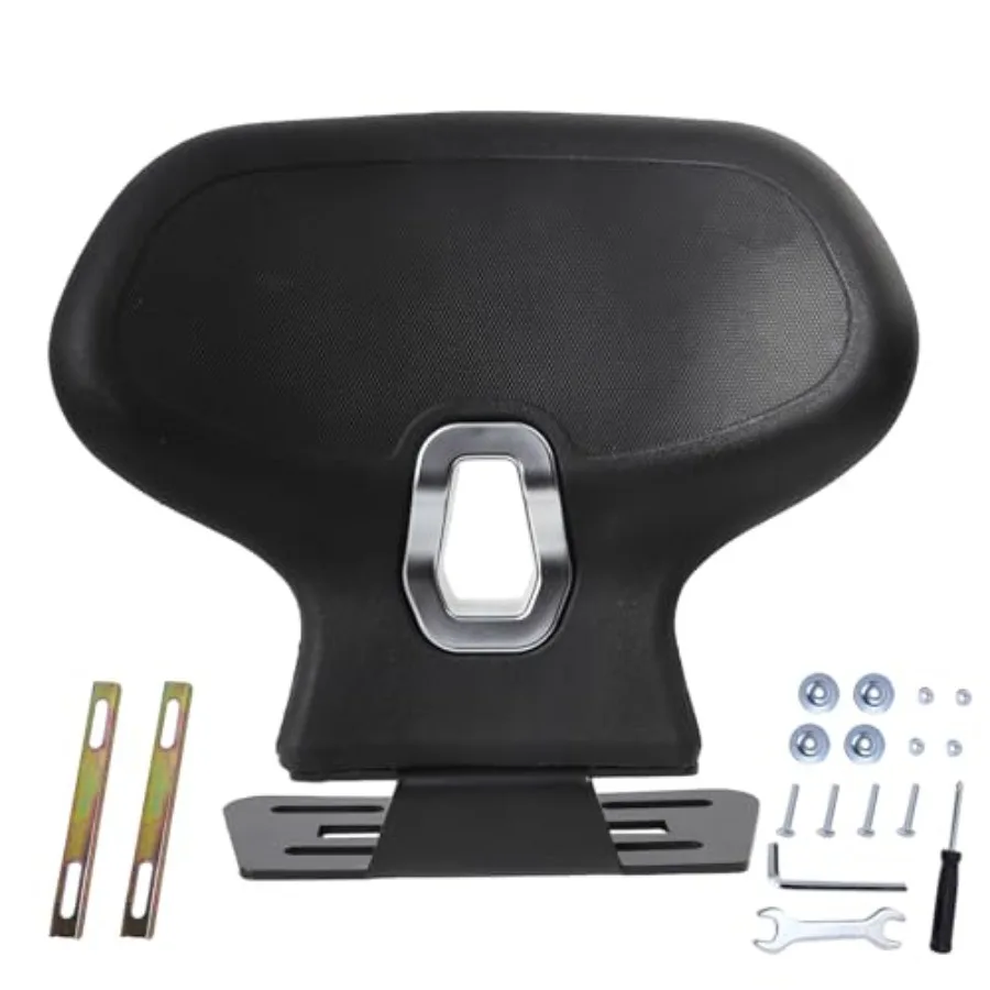 C-Shape Motorcycle Backrest - Universal Easy-Mount Base, Comfortable Body-Hugging Support with PU Foam, Fits ATV Scooter Cruise
C-Shape Motorcycle Backrest - Universal Easy-Mount Base, Comfortable Body-Hugging Support with PU Foam, Fits ATV Scooter Cruise