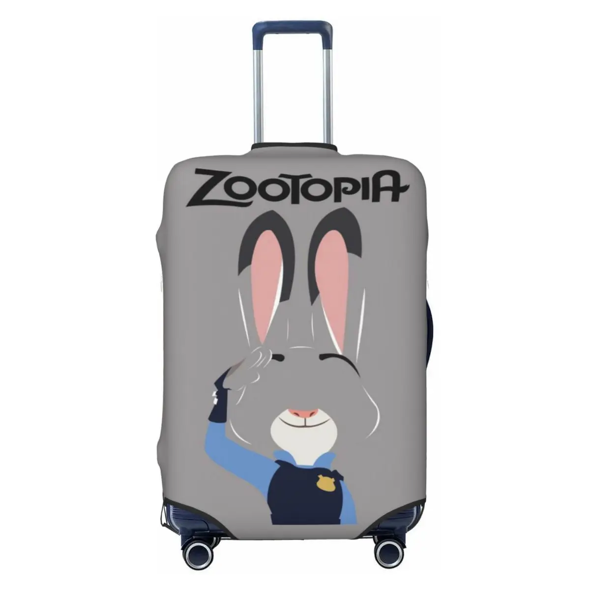 Custom Funny Zootopia Judy Nick Luggage Cover Protector Dust Proof Cute Cartoon Travel Suitcase Covers 
Custom Funny Zootopia Judy Nick Luggage Cover Protector Dust Proof Cute Cartoon Travel Suitcase Covers