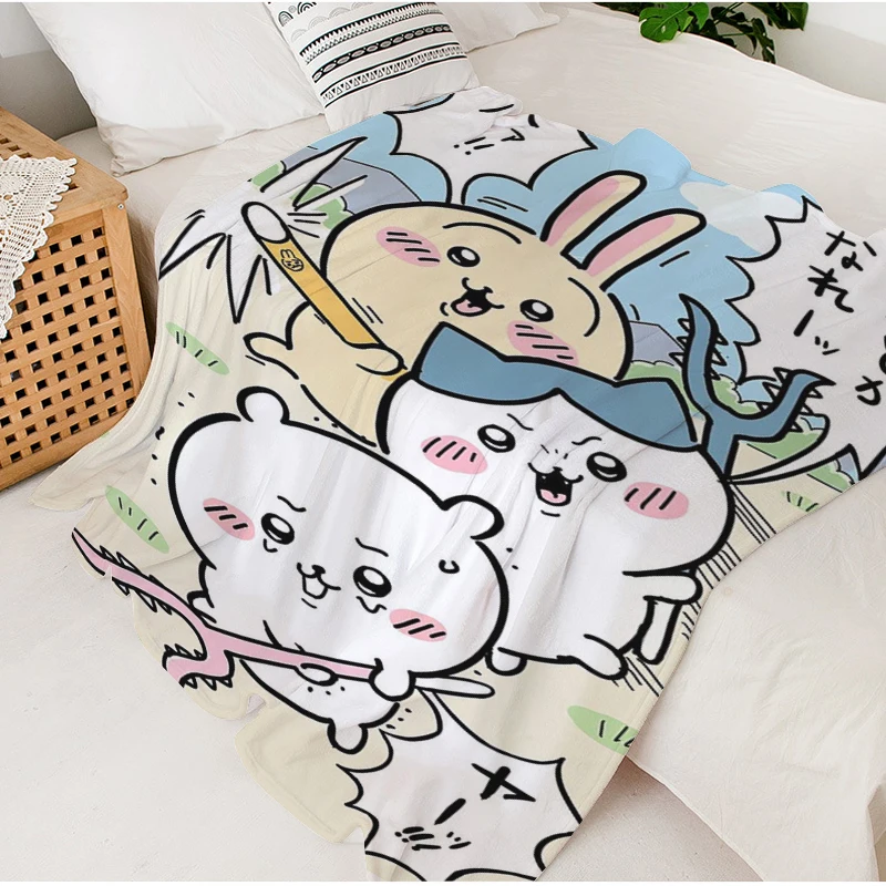 Warm Winter Blankets King Size D-Chiikawas Decorative Sofa Throws Microfiber Bedding Bed Fleece Camping Fluffy Soft Blankets
Warm Winter Blankets King Size D-Chiikawas Decorative Sofa Throws Microfiber Bedding Bed Fleece Camping Fluffy Soft Blankets