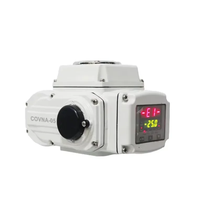 Intelligent Type Electric Actuator 90 Degree 12V 24V DC Electric Rotary Actuator Motorized Valve Actuator
Intelligent Type Electric Actuator 90 Degree 12V 24V DC Electric Rotary Actuator Motorized Valve Actuator