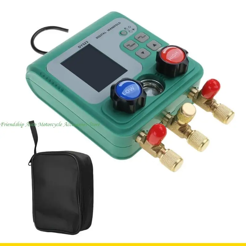 SZCH Vacuum Pressure Gauge Digital Manifold Diagnostic Tool Meter for Auto Repairing
SZCH Vacuum Pressure Gauge Digital Manifold Diagnostic Tool Meter for Auto Repairing