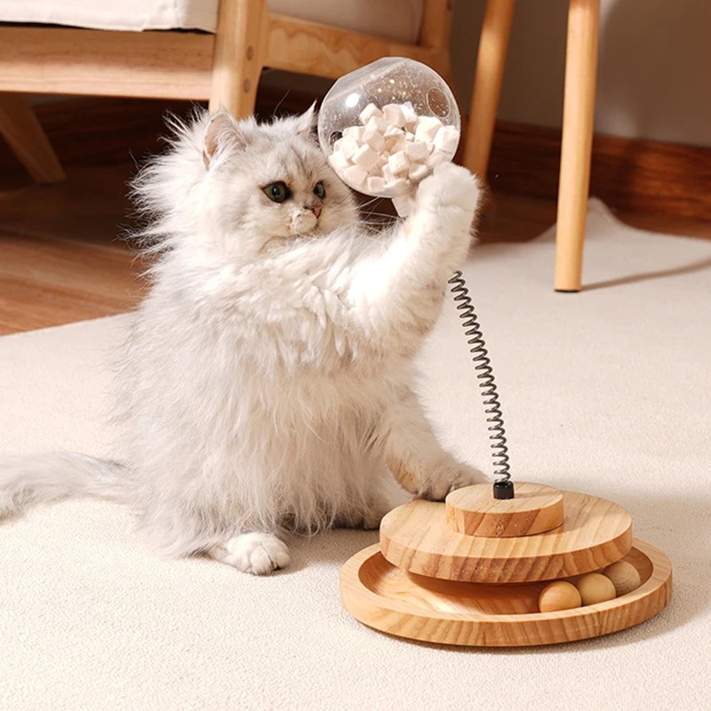 Wood Toys for Indoor Cats Kitten Catch Cat Food Leakage Toys Interactive Food Funnel Fashion Pet Toys
Wood Toys for Indoor Cats Kitten Catch Cat Food Leakage Toys Interactive Food Funnel Fashion Pet Toys