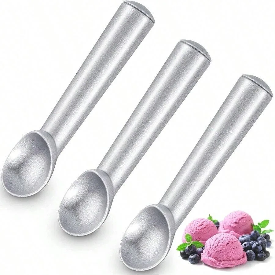 Suclain 3 Pieces Ice Cream Scoop 7 Inches Nonstick Anti Freeze Ice Cream Scooper With Comfort Handle Aluminum Alloy Design Prof
Suclain 3 Pieces Ice Cream Scoop 7 Inches Nonstick Anti Freeze Ice Cream Scooper With Comfort Handle Aluminum Alloy Design Prof