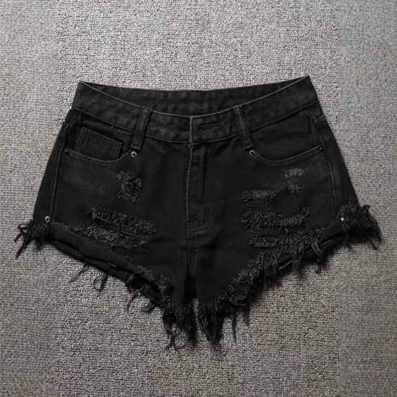 Черные джинсовые супершорты женские летние новые с низкой посадкой рваные с эффектом помятости сексуальные горячие шорты
Черные джинсовые супершорты женские летние новые с низкой посадкой рваные с эффектом помятости сексуальные горячие шорты