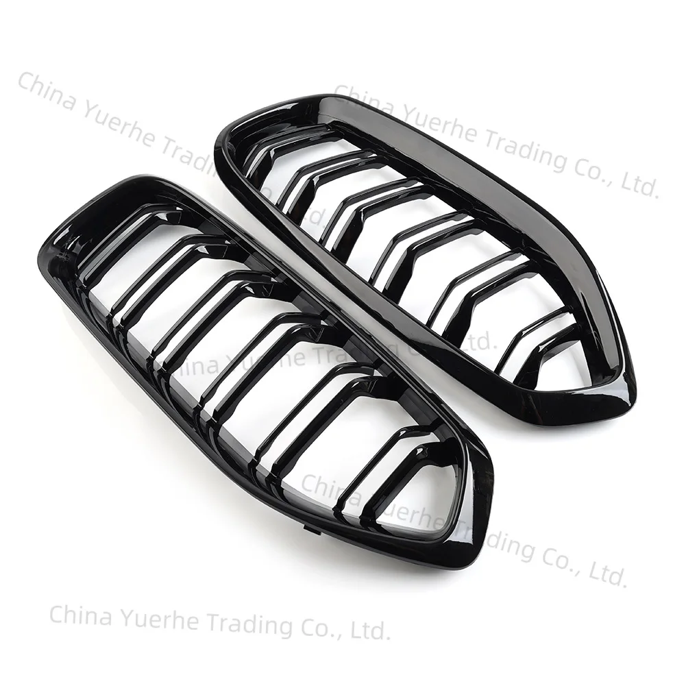 2 Pcs Glossy Black Car Double Line Front Bumper Center Kidney Grille Grill For BMW Z4 G29 20I 30I M40I 2019 2020 2021 2023
2 Pcs Glossy Black Car Double Line Front Bumper Center Kidney Grille Grill For BMW Z4 G29 20I 30I M40I 2019 2020 2021 2023